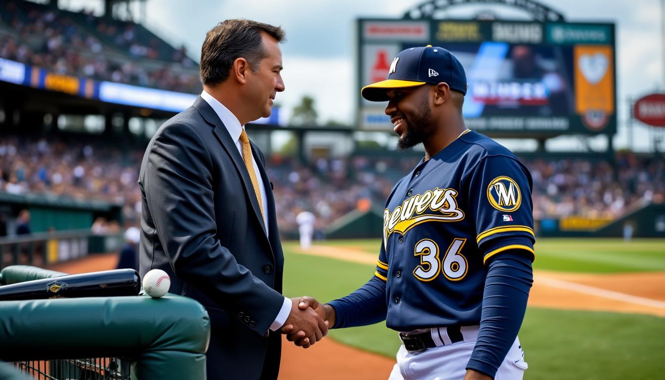 los cerveceros fortalecen su equipo al incorporar a freddy peralta a través de un intercambio, buscando mejorar su rendimiento en la temporada.