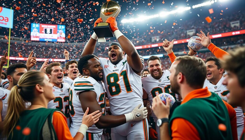 los miami hurricanes conquistan el fiesta bowl en un emocionante enfrentamiento, derrotando a ole miss en un partido épico lleno de acción y pasión.
