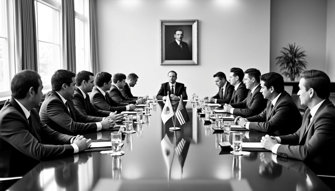 méxico y estados unidos inician oficialmente la revisión del tmec para fortalecer la cooperación comercial y económica entre ambos países.