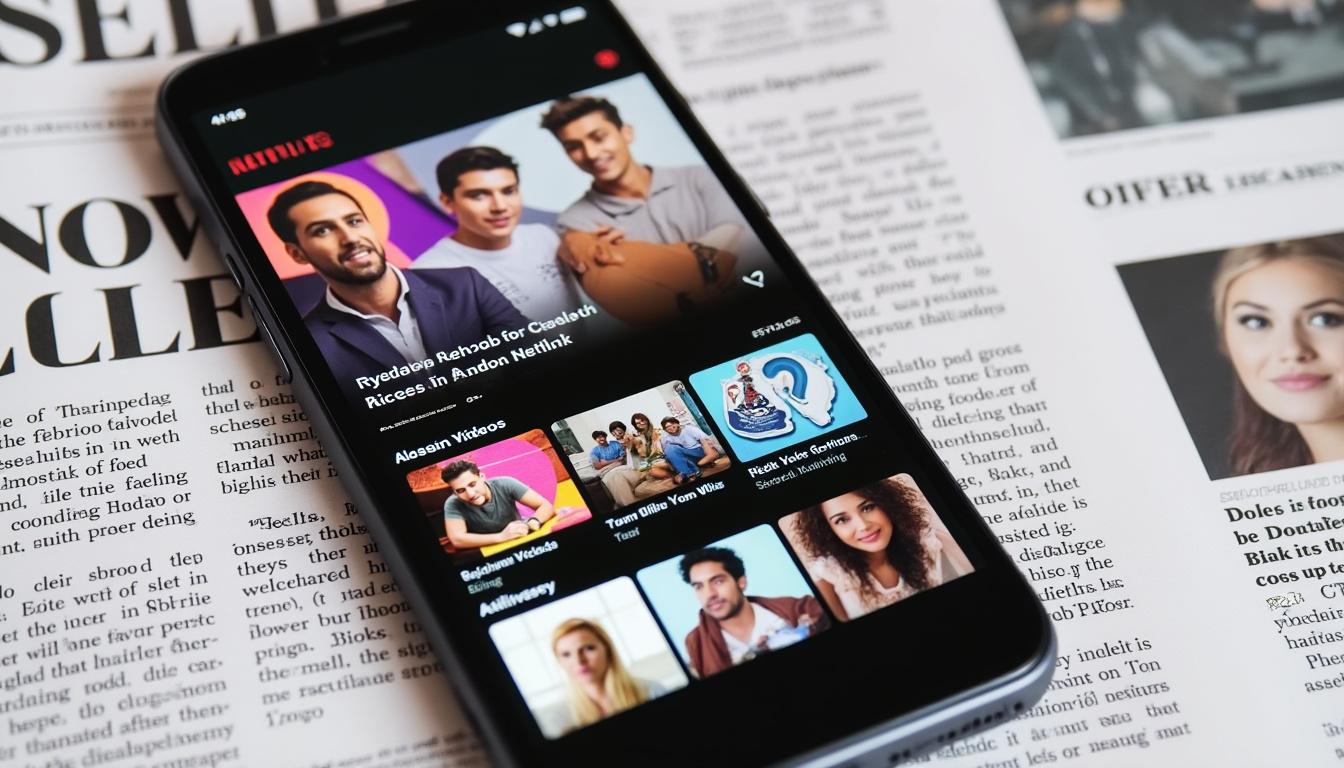 netflix se reinventa con un nuevo diseño que destaca videos verticales, buscando competir directamente con instagram y tiktok.