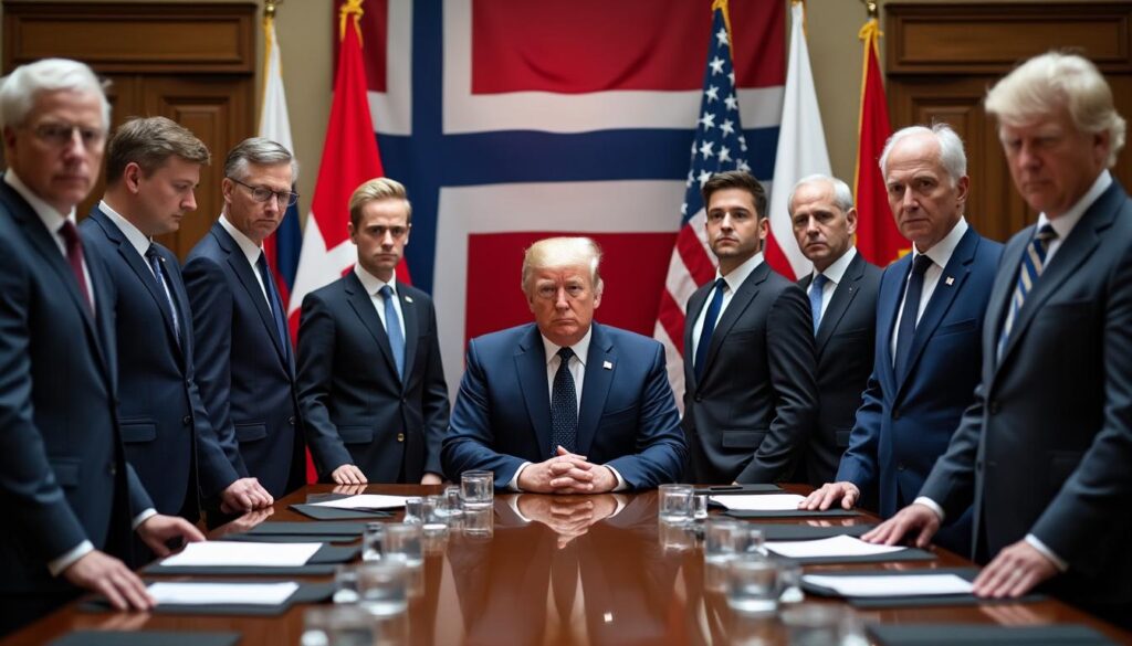 ocho países de la otan, bajo la amenaza de trump, muestran su apoyo unánime a dinamarca en un momento crítico para la alianza internacional.