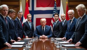 ocho países de la otan, bajo la amenaza de trump, muestran su apoyo unánime a dinamarca en un momento crítico para la alianza internacional.