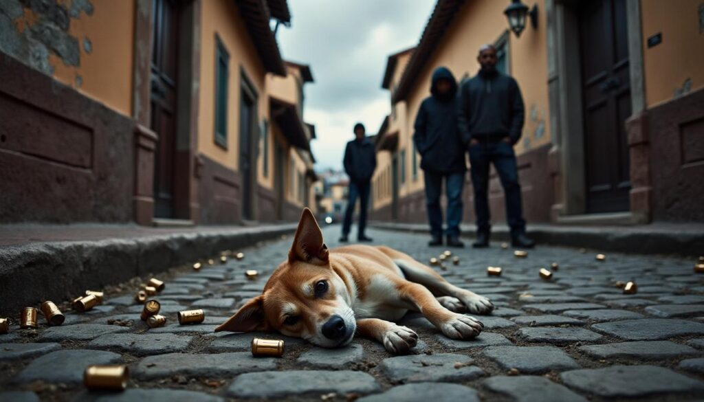 trágica muerte de perrito roki en guanajuato tras colocarle fuegos artificiales en el hocico; activistas y ciudadanos exigen justicia para el animal maltratado.