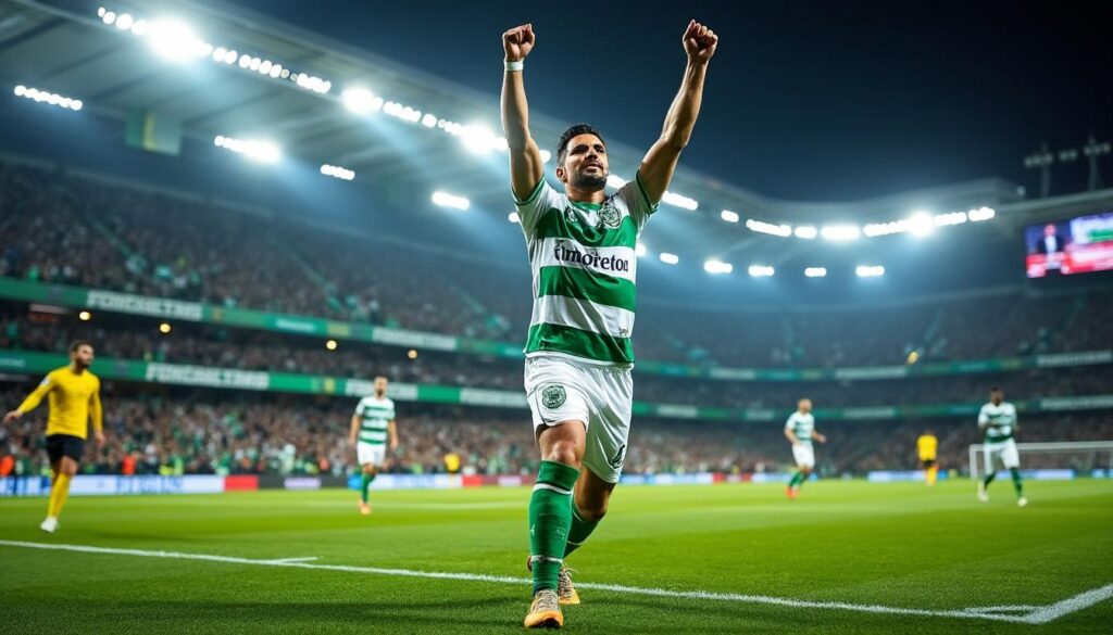 ¡impactante victoria en la ligue 1! sporting de lisboa sorprende al psg en su estadio, con un doblete decisivo de luis suárez que cambia la clasificación.