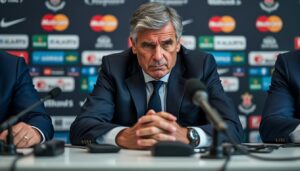 aguirre expresa su tristeza y preocupación por la posible primera baja en el equipo para el mundial, afectando las esperanzas del torneo.