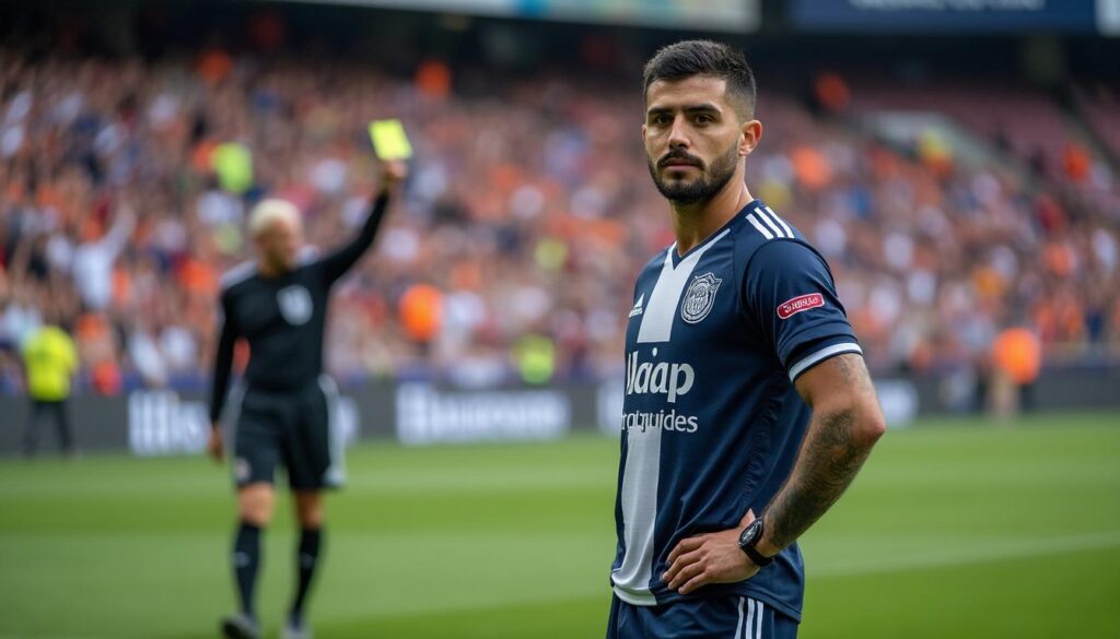 aimar oroz recibirá una sanción en valencia tras la confirmación de su tarjeta amarilla, afectando su participación en próximos partidos.