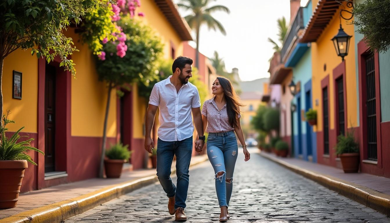 andrea legarreta y luis carlos origel disfrutan de su primera escapada romántica juntos en el hermoso san miguel de allende, compartiendo momentos inolvidables.