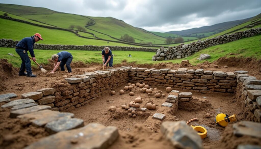 descubre el asombroso hallazgo en gales: una 'pompeya galesa' oculta a solo un metro bajo tierra que revela secretos históricos fascinantes.