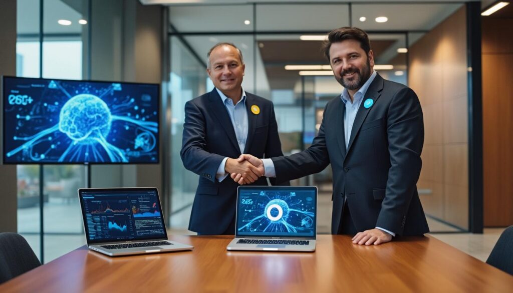 bbva refuerza su alianza con openai ofreciendo dos licencias de chatgpt a pymes españolas, impulsando la innovación y digitalización en pequeñas y medianas empresas.