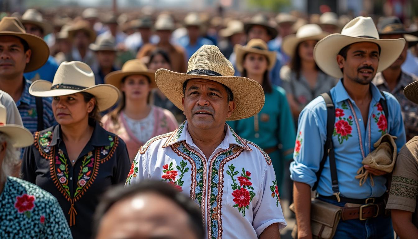 campesinos y transportistas mexicanos exigen a la fifa cancelar el mundial en méxico debido a diversas protestas y preocupaciones sociales.