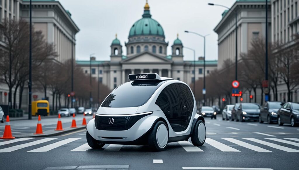 europa bloquea el registro de la marca robotaxi de elon musk, representando un contratiempo significativo para sus planes en el mercado de taxis autónomos.