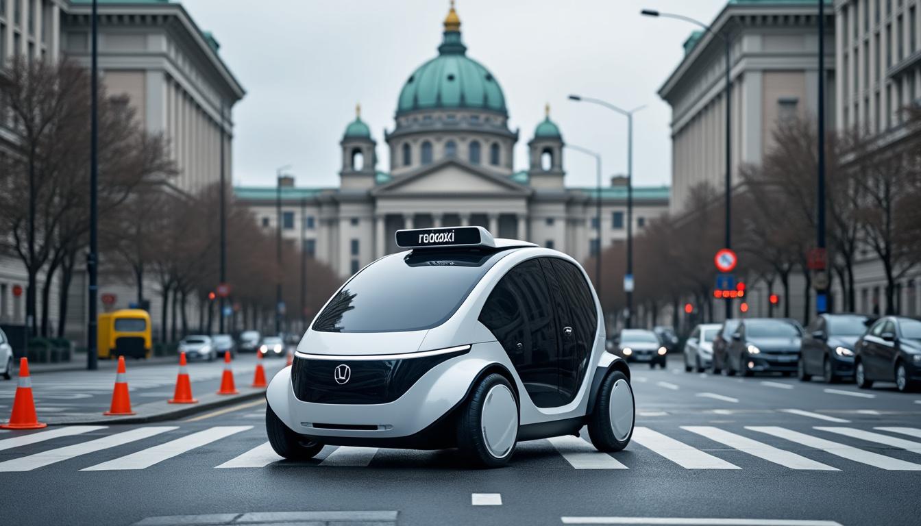 europa bloquea el registro de la marca robotaxi de elon musk, representando un contratiempo significativo para sus planes en el mercado de taxis autónomos.