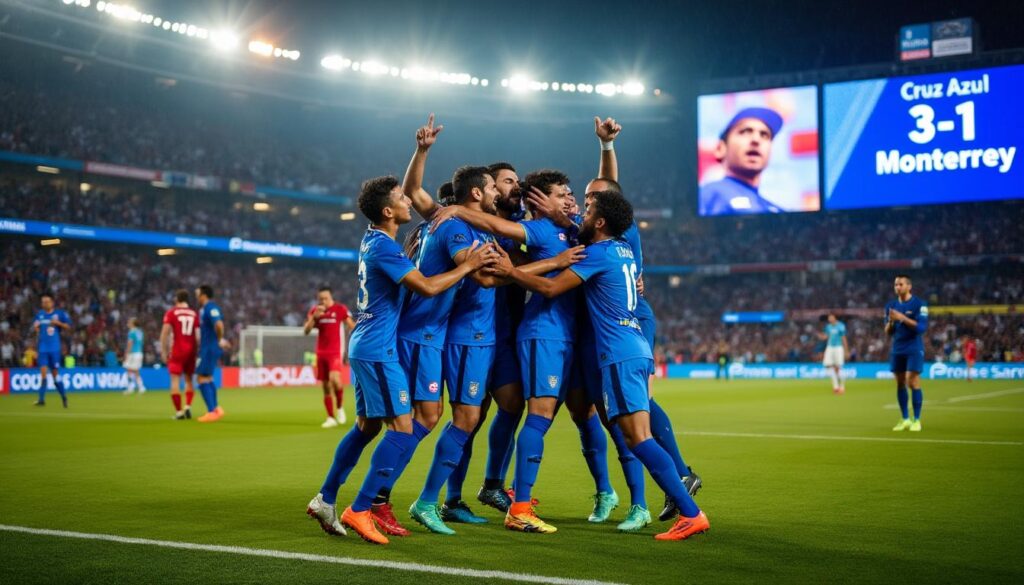 cruz azul alcanza la cima de la liga mx tras una victoria clave contra monterrey, consolidando su posición en la tabla y mostrando un rendimiento impresionante.