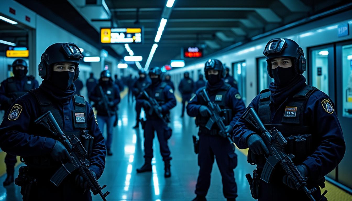 el cni incrementa la seguridad en la ciudad de méxico, intensificando la vigilancia en el metro, aeropuertos y terminales para prevenir posibles ataques nocturnos.