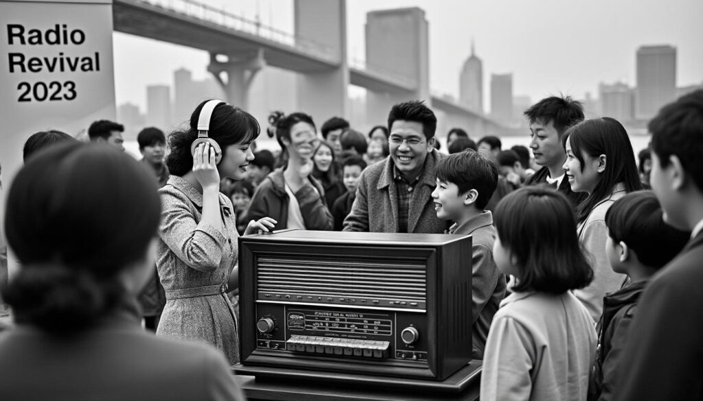 únete al evento conmemorativo en odaiba donde la radio revive y el equipo comparte mensajes especiales que conectan pasado y presente.