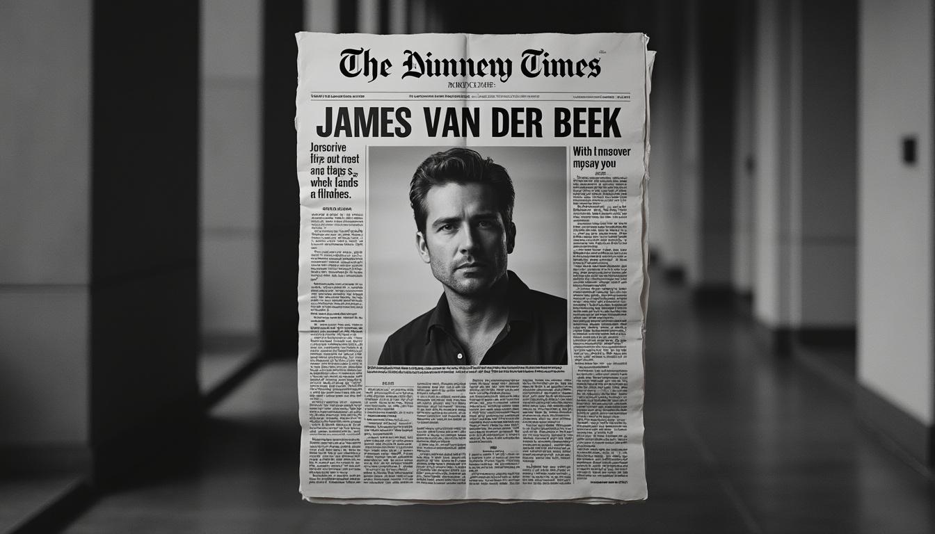 fallece james van der beek, el icónico actor de dawson's creek, a los 48 años. conoce su legado y momentos más memorables en la televisión.