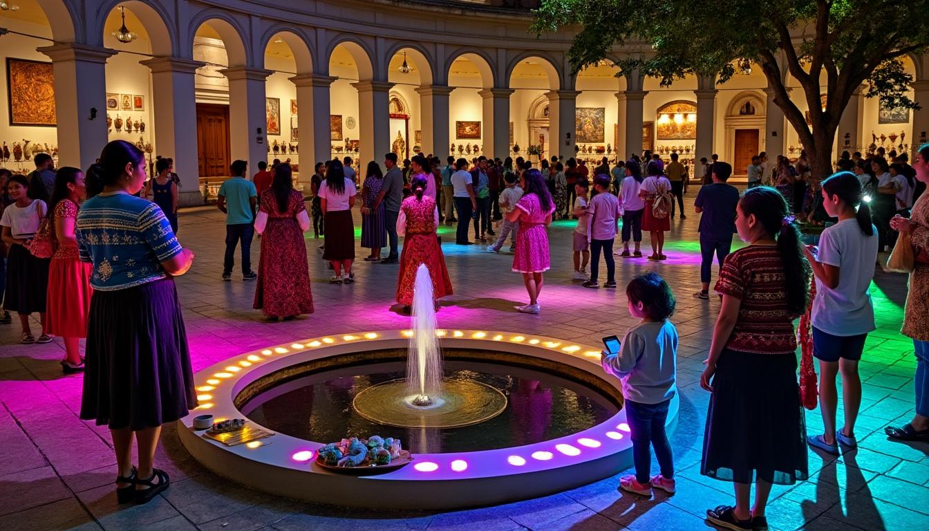 descubre cómo la rica diversidad lingüística de méxico iluminó la explanada del museo nacional de antropología, celebrando la cultura y tradición de sus pueblos originarios.