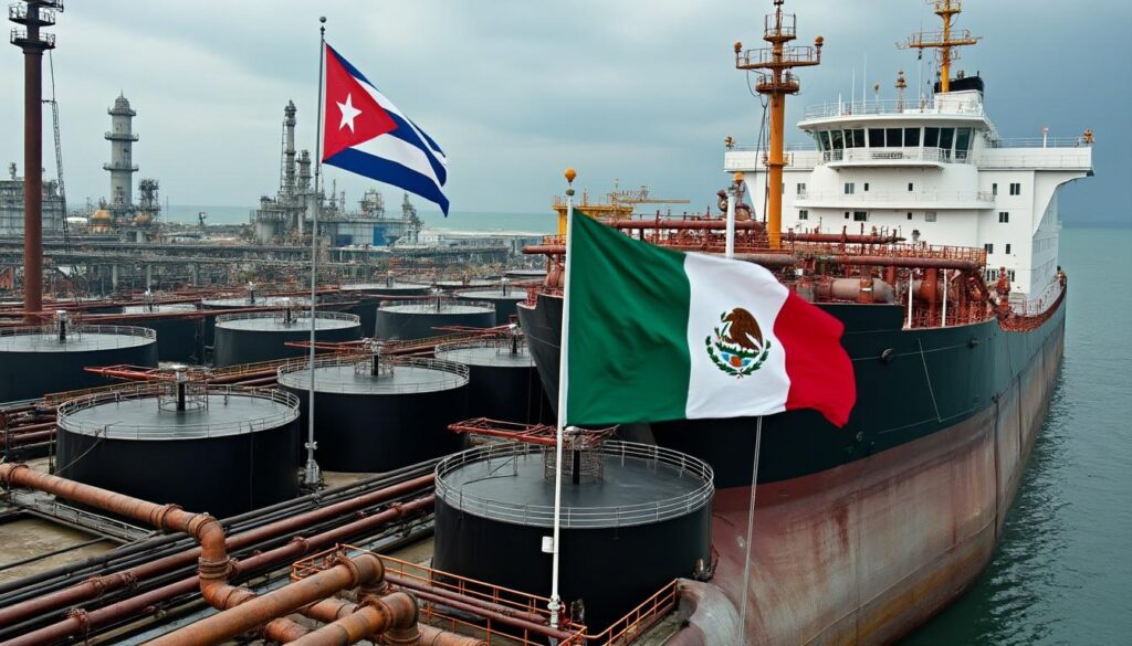 méxico se posiciona como el principal apoyo humanitario en el suministro de petróleo a cuba, garantizando la continuidad y estabilidad energética en tiempos difíciles.