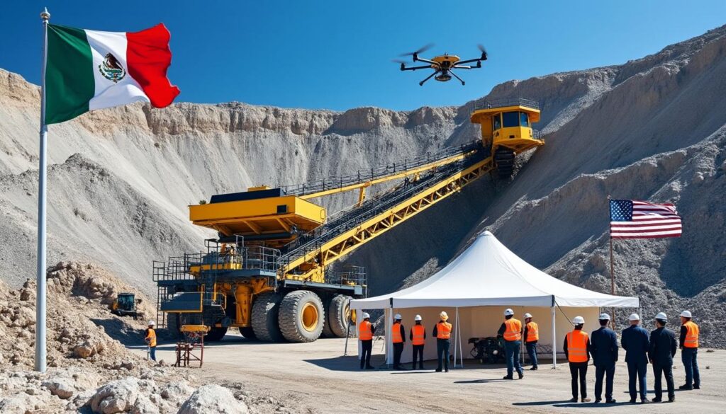 méxico se prepara para una transformación en su política minera tras alcanzar un pacto sobre minerales estratégicos con estados unidos, buscando fortalecer la cooperación y seguridad en el sector.