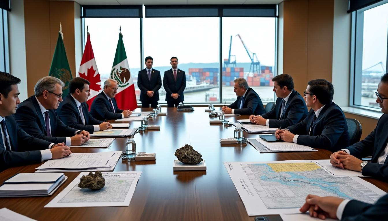 méxico y canadá fortalecen su alianza estratégica en comercio, minerales esenciales y seguridad para impulsar el desarrollo y la cooperación bilateral.