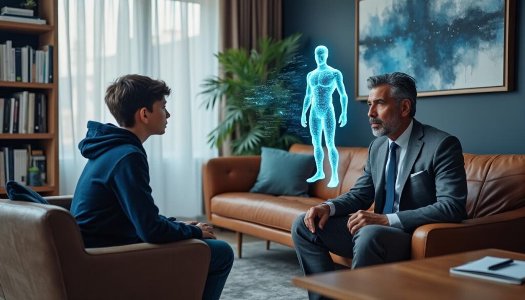 miguel mamajón, psiquiatra, analiza cómo los adolescentes recurren a avatares de ia para compartir sus problemas, aunque a veces reciben consejos incorrectos.