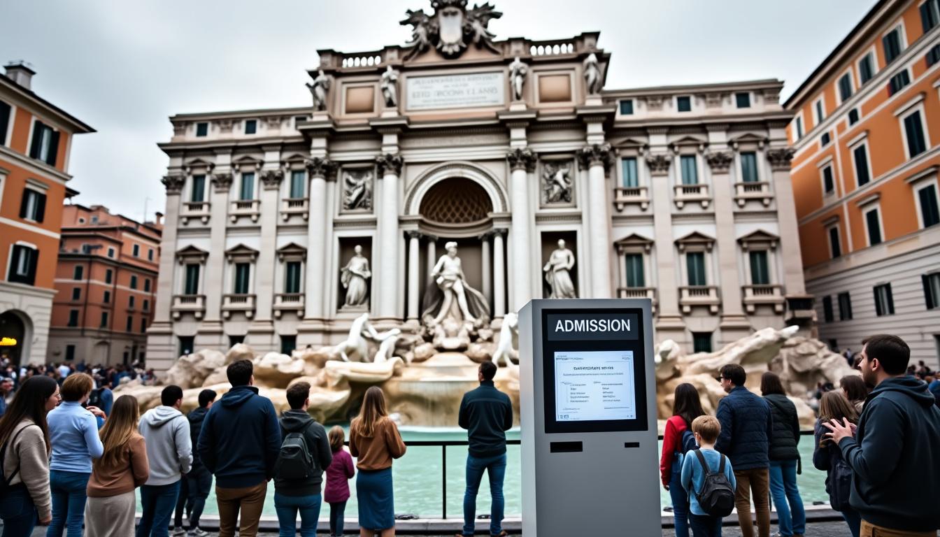 descubre el nuevo precio de entrada para visitar la fontana di trevi y las medidas implementadas para controlar el turismo masivo en roma. planifica tu visita y disfruta de este emblemático lugar de manera sostenible.