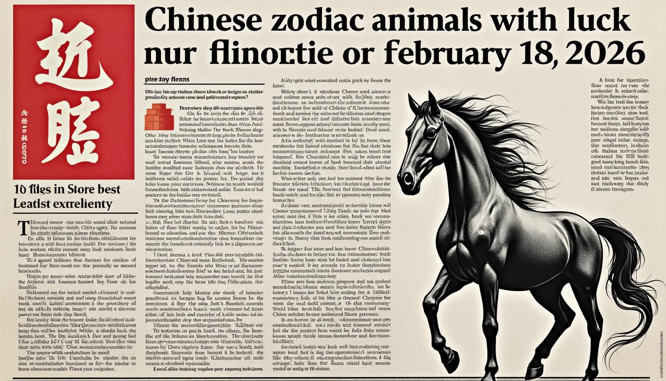 descubre qué signos del zodiaco chino atraerán suerte y prosperidad financiera el 18 de febrero de 2026. prepárate para aprovechar las energías positivas y mejorar tu bienestar económico.