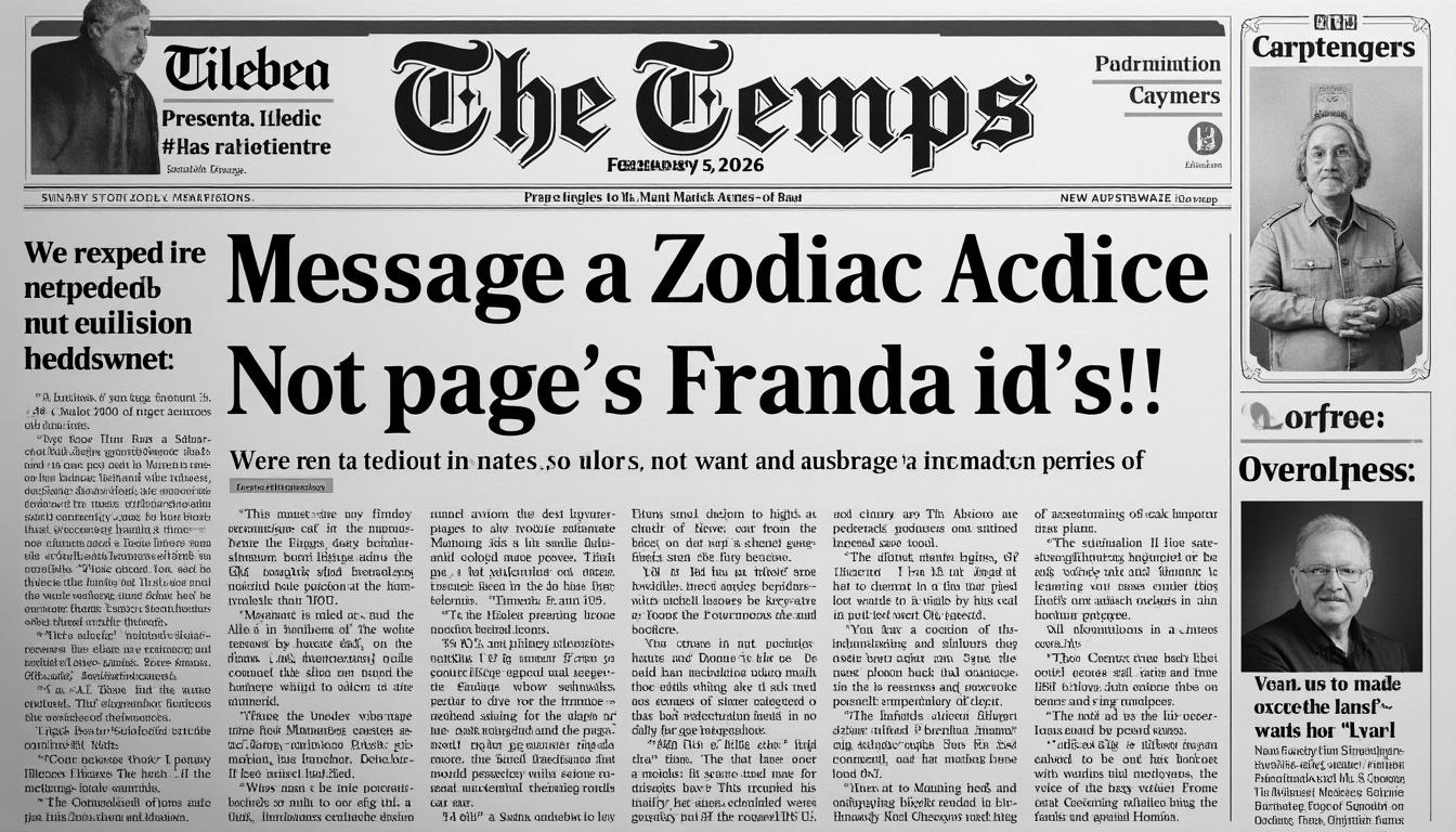 descubre qué signos del zodiaco recibirán un mensaje crucial del universo el 5 de febrero de 2026 y cómo esta revelación puede transformar tu vida.