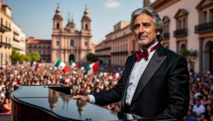 disfruta del concierto gratuito de andrea bocelli en el zócalo de la ciudad de méxico, una experiencia musical única e inolvidable para todos los amantes de la ópera y la música clásica.