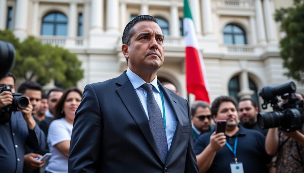 aquivaldo mosquera se presenta ante la fgr y revela el motivo detrás de su convocatoria, ofreciendo detalles sobre su situación legal y el proceso en curso.