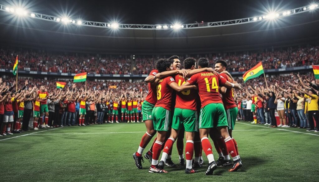 bolivia da un paso importante hacia su sueño mundialista tras vencer a surinam en un emocionante partido.