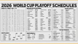 descubre el calendario completo del repechaje para el mundial 2026 en méxico, con fechas, horarios, plataformas de transmisión, equipos participantes y toda la información esencial para no perderte ningún detalle.