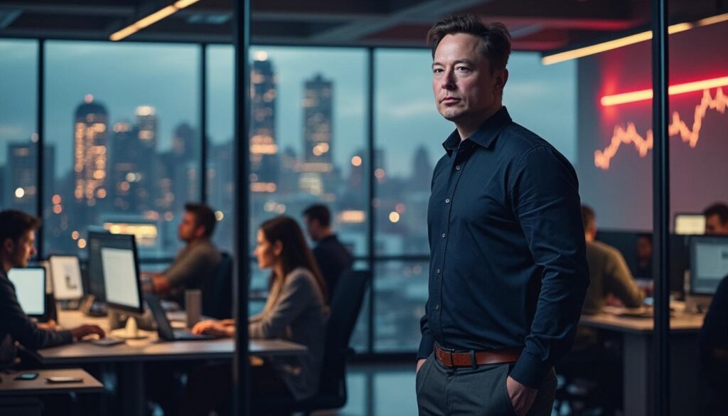 descubre cómo elon musk afectó las finanzas de tesla tras su salida a bolsa, manteniendo a los empleados en constante alerta.