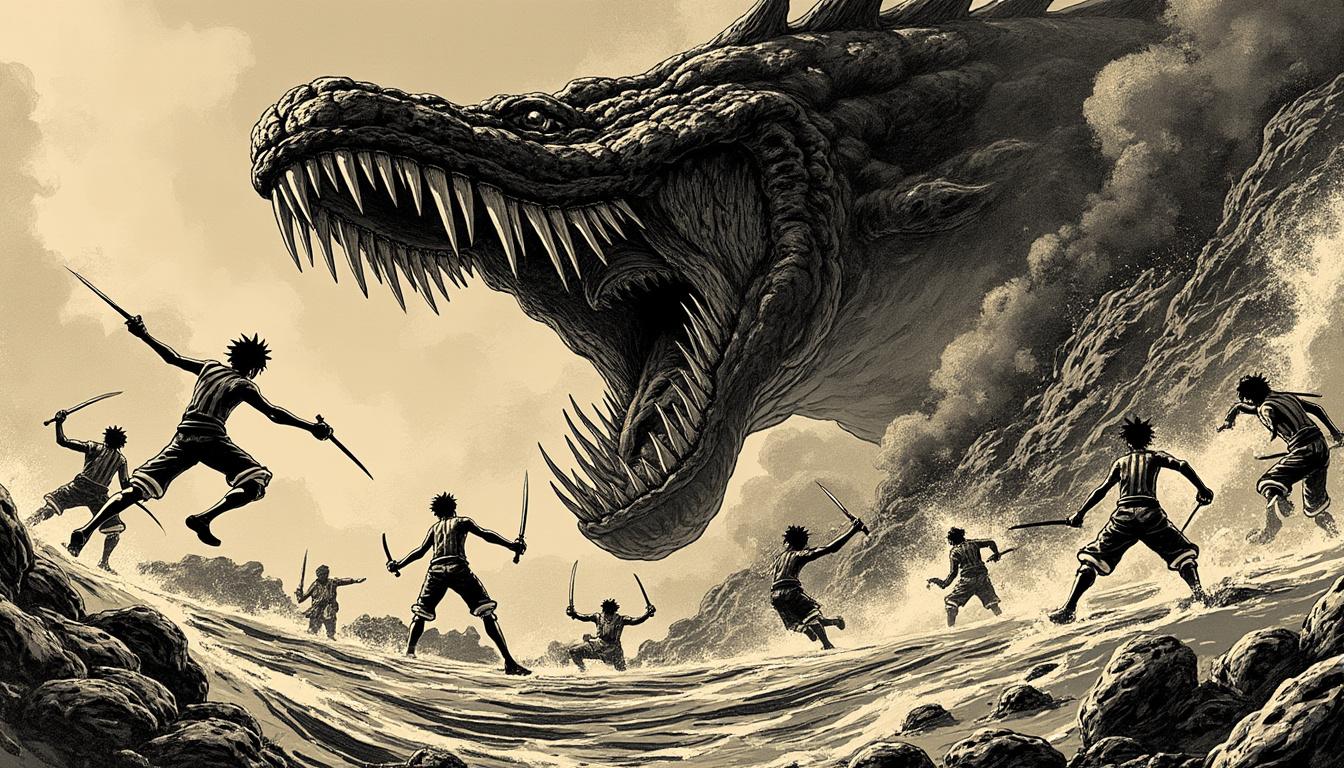 descubre una escena inédita en el manga de one piece que eiichiro oda adoró en la serie live-action de netflix, una experiencia inolvidable para todos los fans.