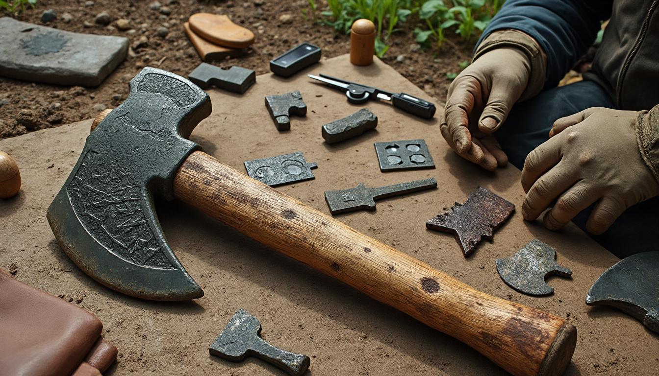 la arqueología experimental descubre nuevos usos prácticos de las hachas funerarias británicas de la edad del bronce, mostrando que iban más allá de su función ceremonial tradicional.