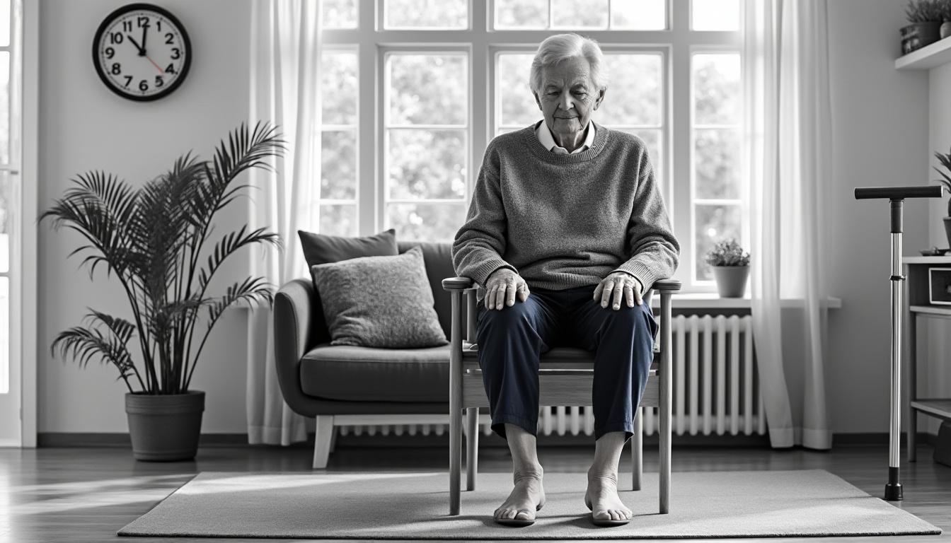 descubre la prueba científica de 30 segundos para sentarse y levantarse, un estándar clave para medir y mejorar tu movilidad y calidad de vida a los 60, 70, 80 y 90 años.