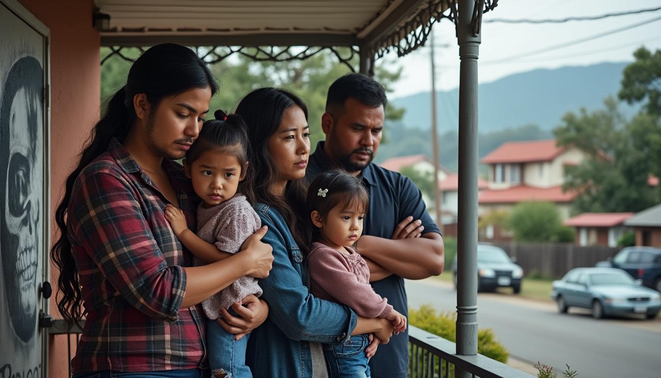 mexicanoamericanos alertas y preocupados por la seguridad de sus familias debido al aumento de la violencia causada por los cárteles en sus comunidades.