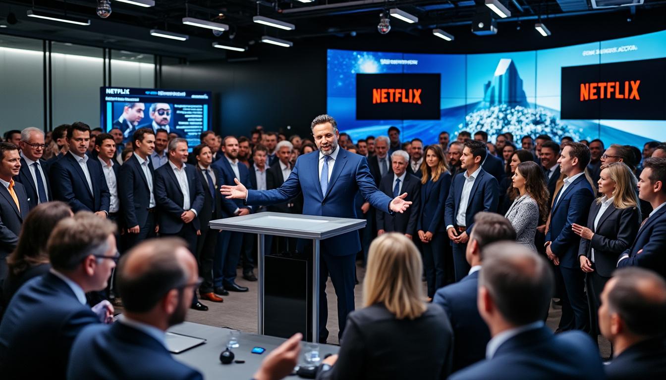 netflix se asocia con la innovadora empresa de tecnología cinematográfica impulsada por ia, fundada por ben affleck, para revolucionar la industria del cine.