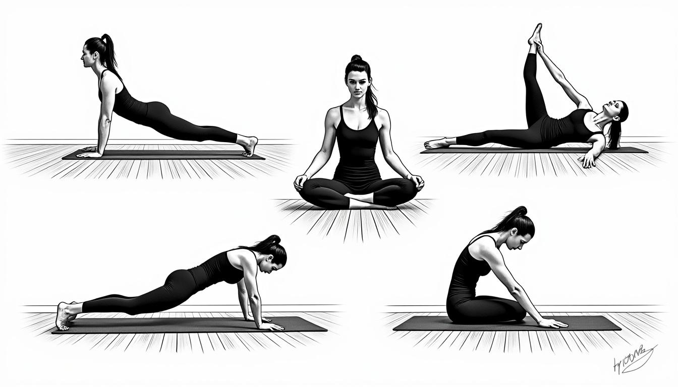 descubre los 5 ejercicios favoritos de una entrenadora de pilates para tonificar tu abdomen y conseguir un vientre plano de manera efectiva y saludable.