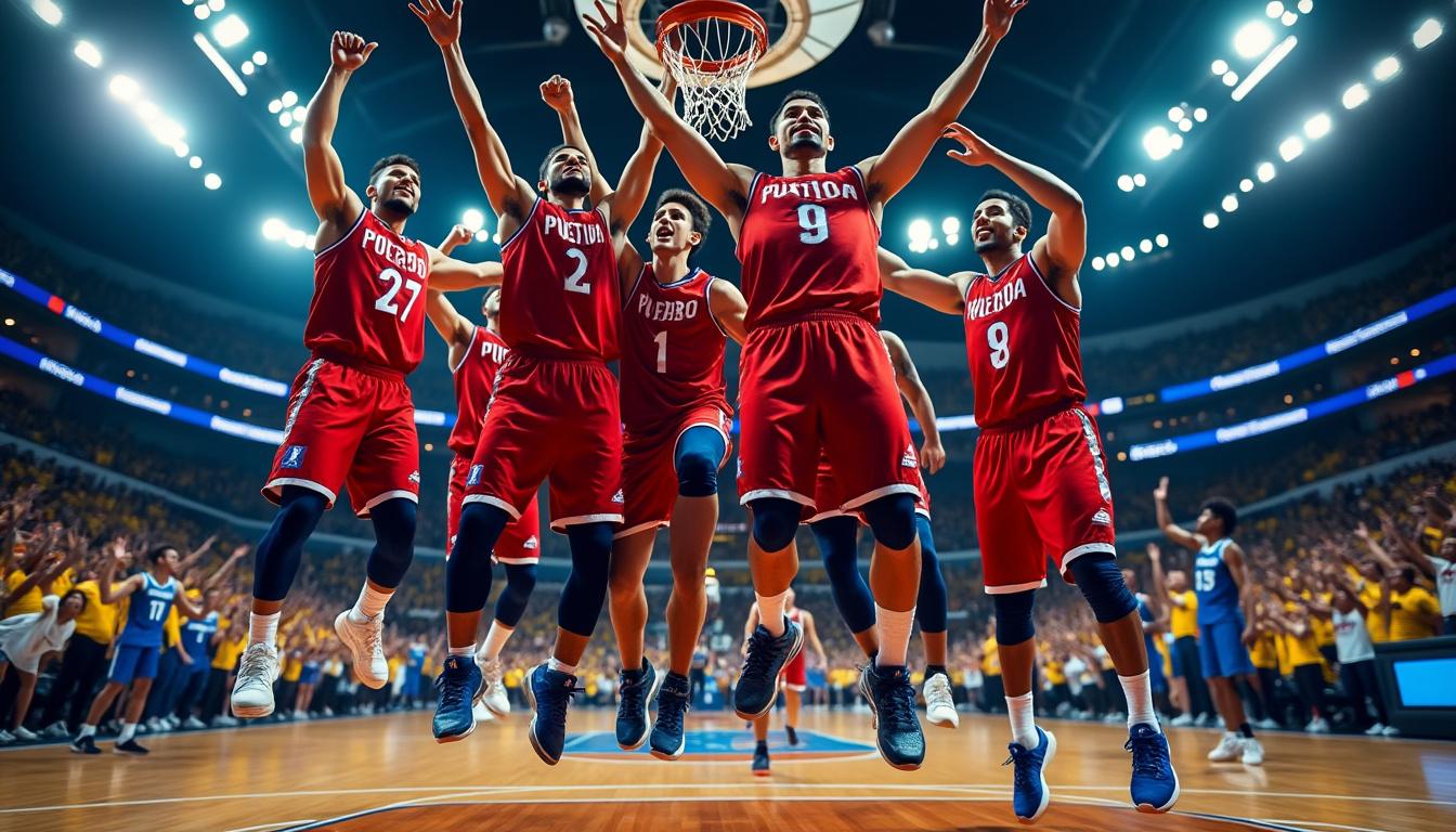 puerto rico domina a colombia con una victoria contundente en su debut, mostrando un desempeño excepcional y asegurando un emocionante comienzo en el torneo.