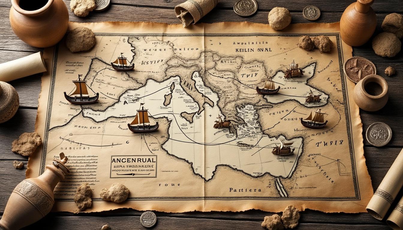 descubre la compleja red comercial secreta del imperio romano y cómo influyó en el comercio antiguo en este revelador análisis histórico.