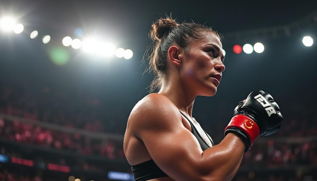 revive el momento histórico en ufc méxico donde regina tarín logró una victoria impactante, consolidándose como una estrella emergente del mma.