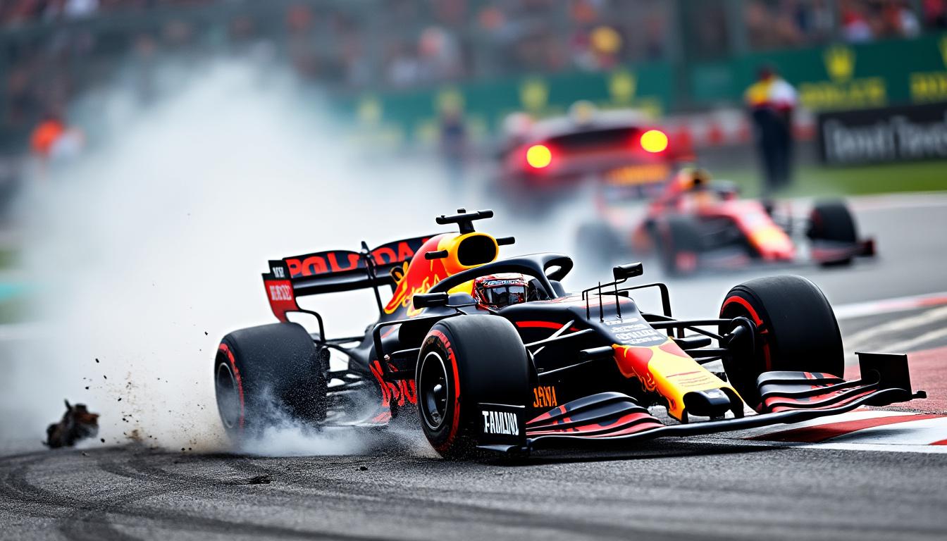 descubre el impactante vídeo del fuerte accidente de max verstappen durante la clasificación, con análisis y reacciones en tiempo real.
