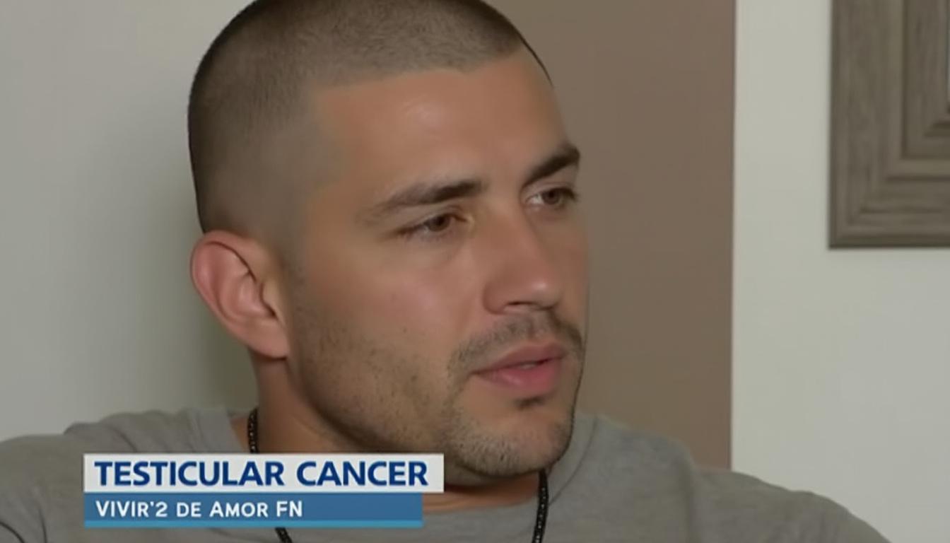 actor de 'vivir de amor' enfrenta diagnóstico de cáncer testicular, se rapa la cabeza y sorprende con su cambio de apariencia irreconocible. mira el impactante video aquí.