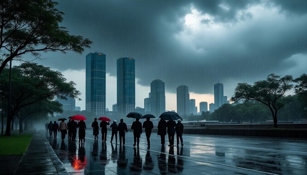 consulta el pronóstico semanal con un aumento en la probabilidad de lluvias y tormentas. prepárate para el clima cambiante y mantente informado sobre las condiciones meteorológicas.