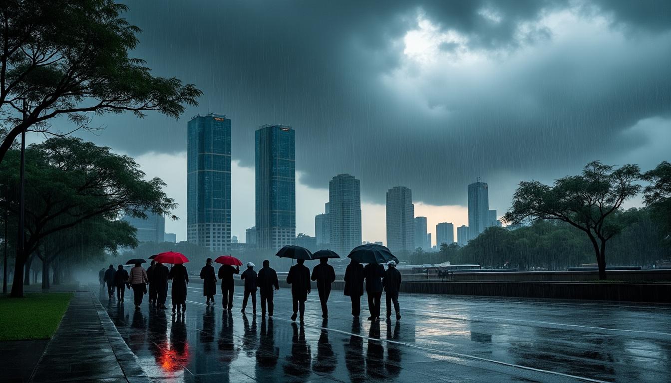 consulta el pronóstico semanal con un aumento en la probabilidad de lluvias y tormentas. prepárate para el clima cambiante y mantente informado sobre las condiciones meteorológicas.