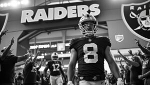 fernando mendoza, la estrella latina, llega con fuerza a los raiders de las vegas, marcando una entrada triunfal y prometiendo grandes momentos en el equipo.