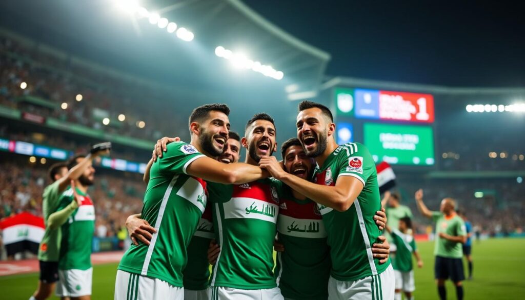 irak vuelve al mundial después de 40 años de espera tras lograr una victoria histórica contra bolivia en el repechaje.