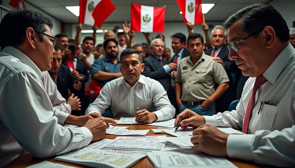 irregularidades en el conteo de votos en perú alimentan la narrativa de fraude promovida por el ultraderechista aliaga, generando polémica y desconfianza en el proceso electoral.