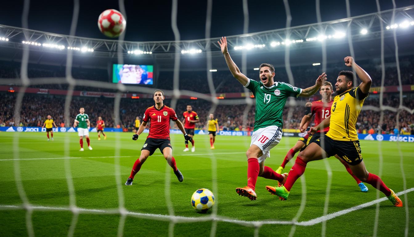 méxico logra un empate contra bélgica después de una actuación sólida y contundente en el partido.